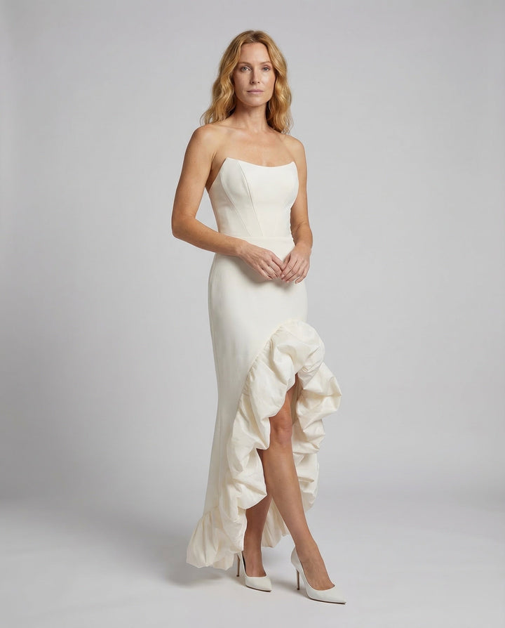 Women’s Strapless Mermaid Evening Dress