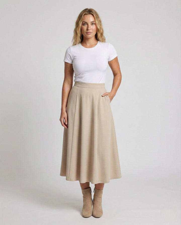 Women's A-Line Skirt High Waist