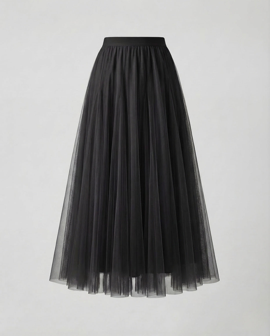 Women's Elegant Pleated Maxi Skirt
