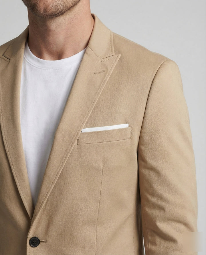 Men's Tailored Business Blazer for Formal & Smart Casual Looks