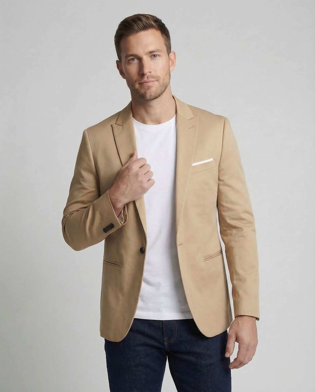 Men's Tailored Business Blazer for Formal & Smart Casual Looks
