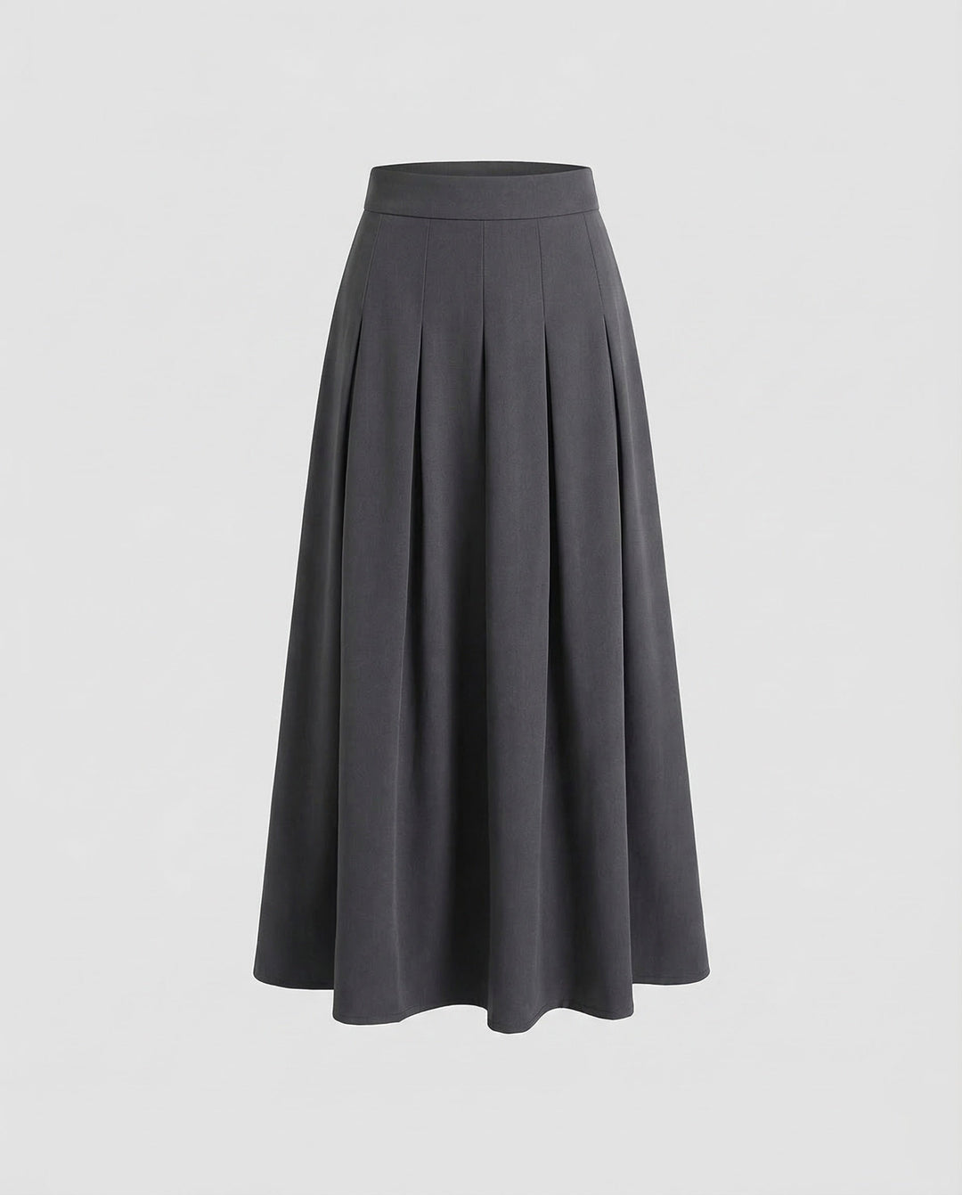 Women's A-Line Skirt High Waist Pleats