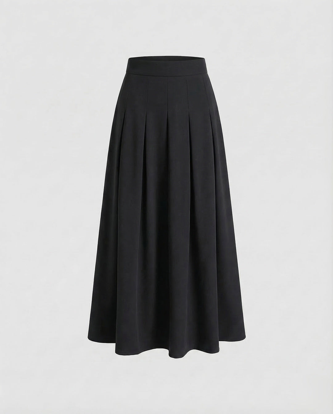 Women's A-Line Skirt High Waist Pleats