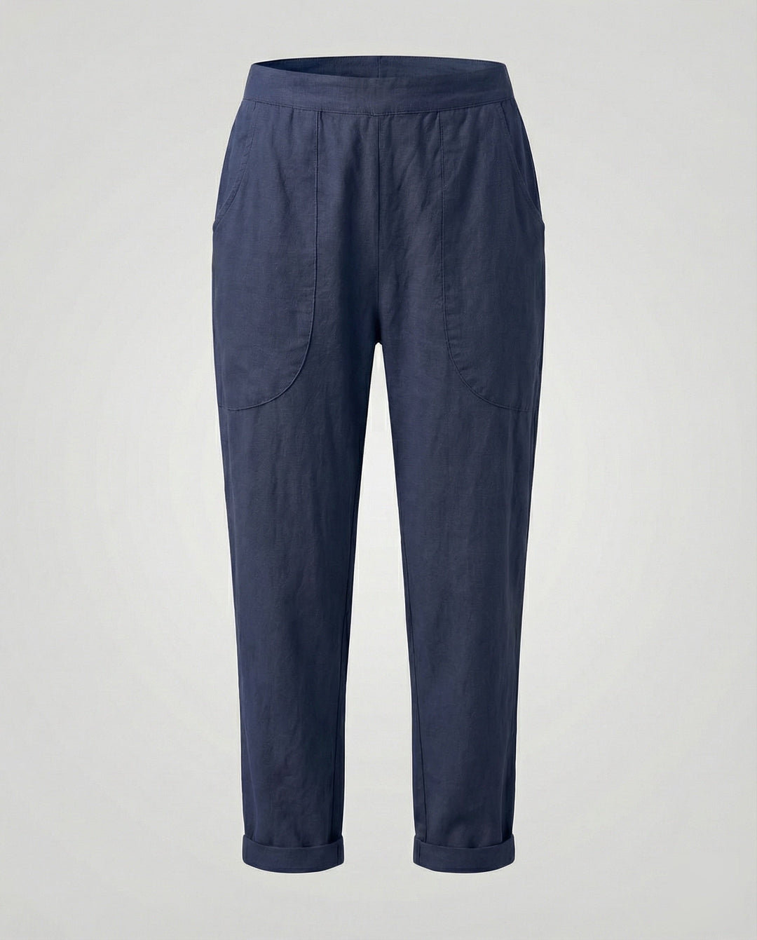 Women's Breathable Comfort Waist Linen Blend Pants
