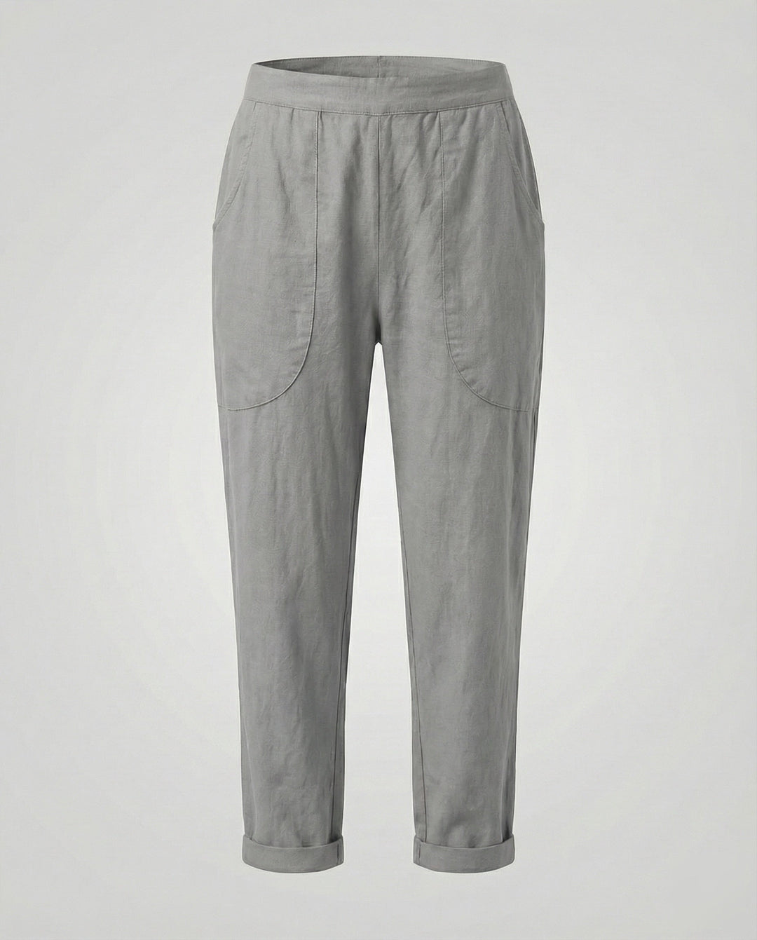 Women's Breathable Comfort Waist Linen Blend Pants
