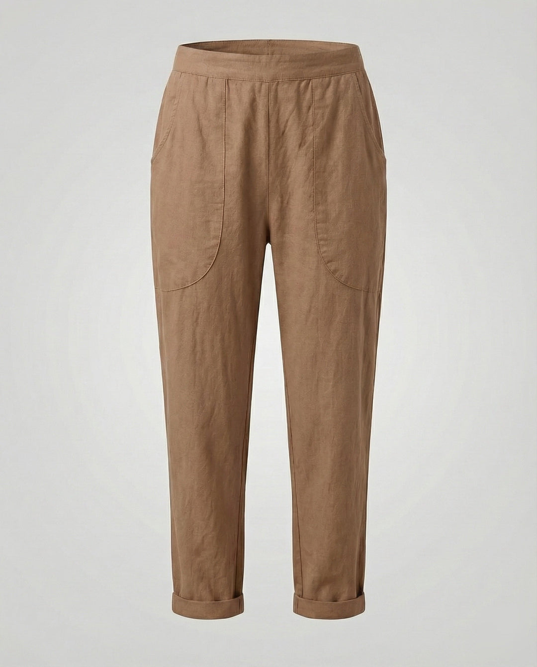Women's Breathable Comfort Waist Linen Blend Pants