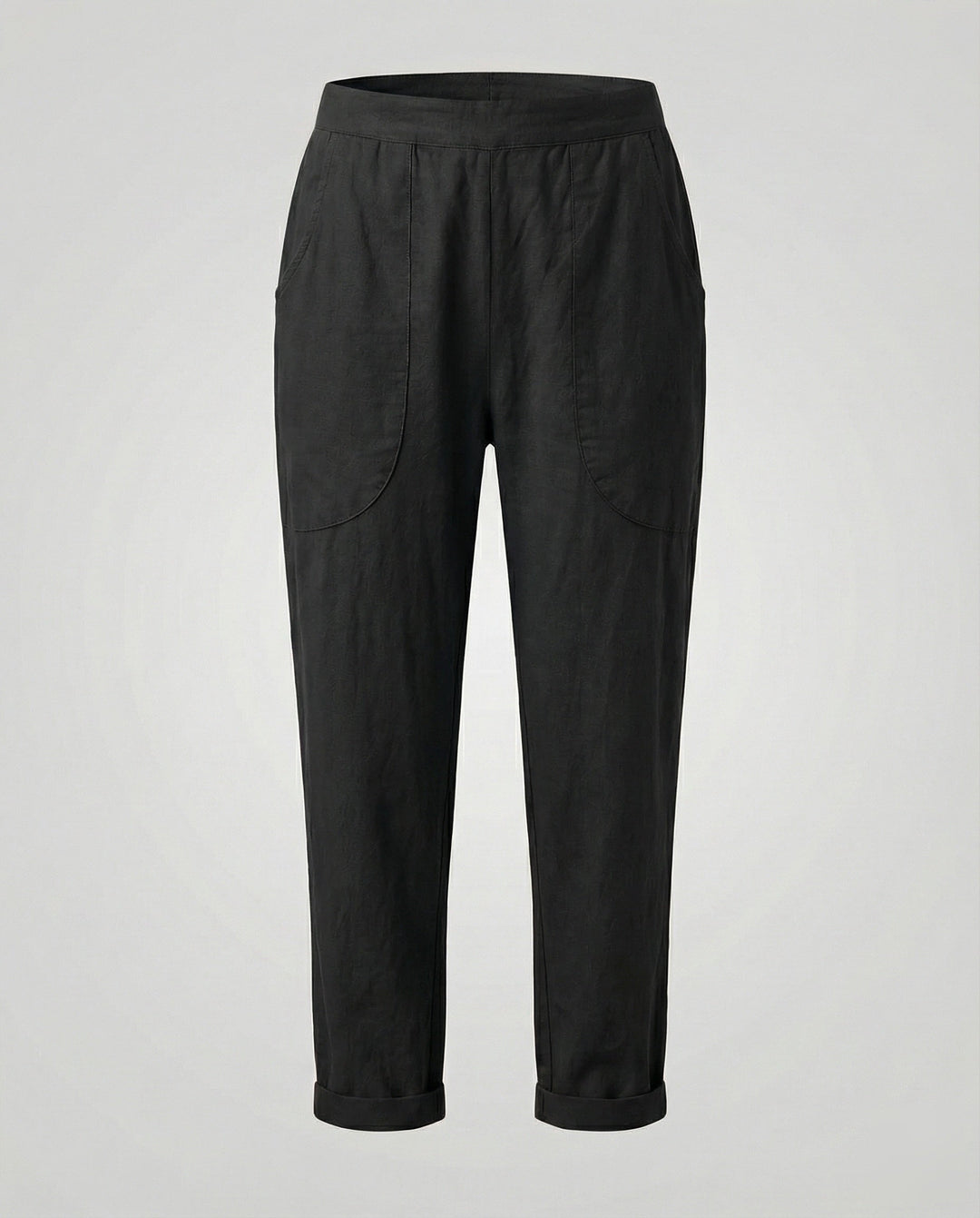 Women's Breathable Comfort Waist Linen Blend Pants