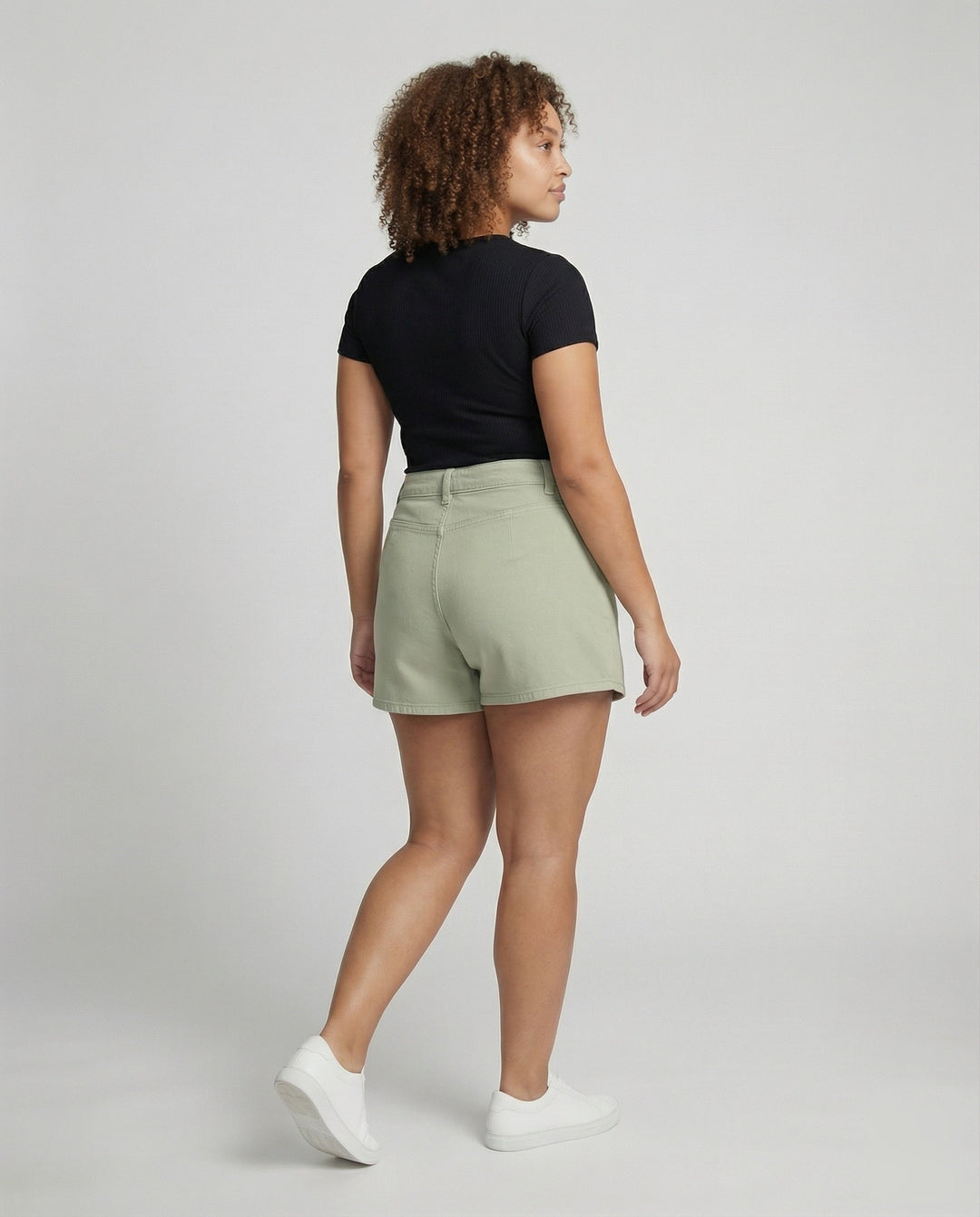 Women's Asymmetrical Wrap Look Denim Jeans Mini Skirt