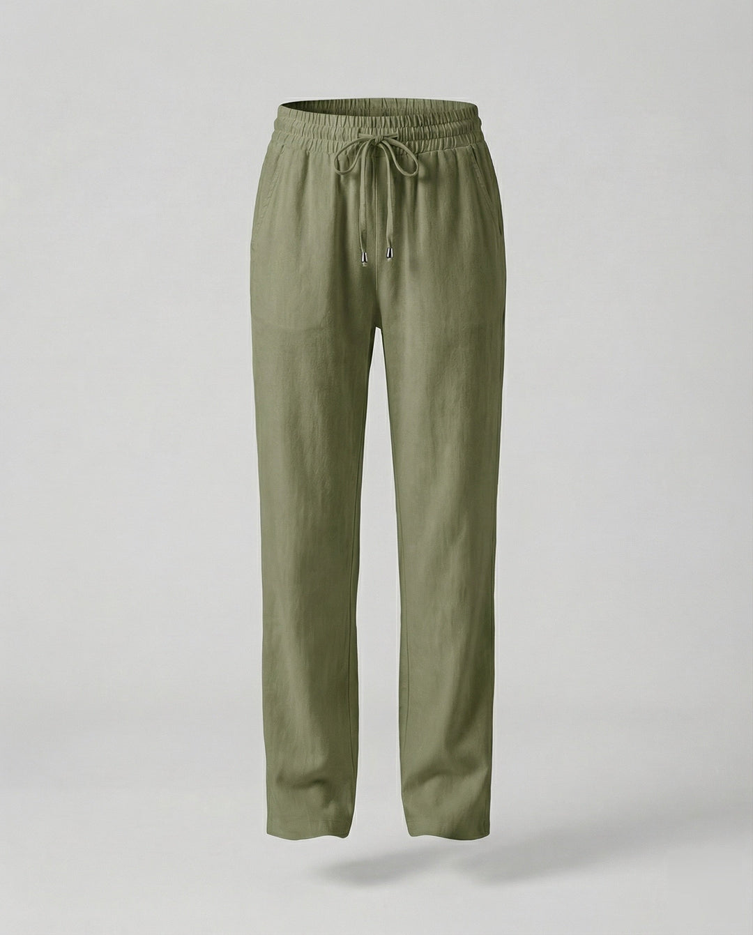 Ladies Comfortable Travel-Friendly Cotton Blend Pants