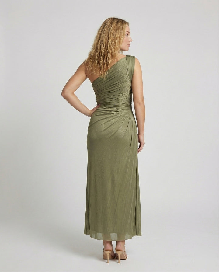 Women's Evening Dress Asymmetric Pleated A-Line Skirt