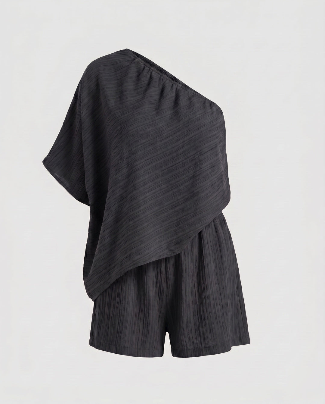 Women's Asymmetrical Summer Top with Hip-Length Cut