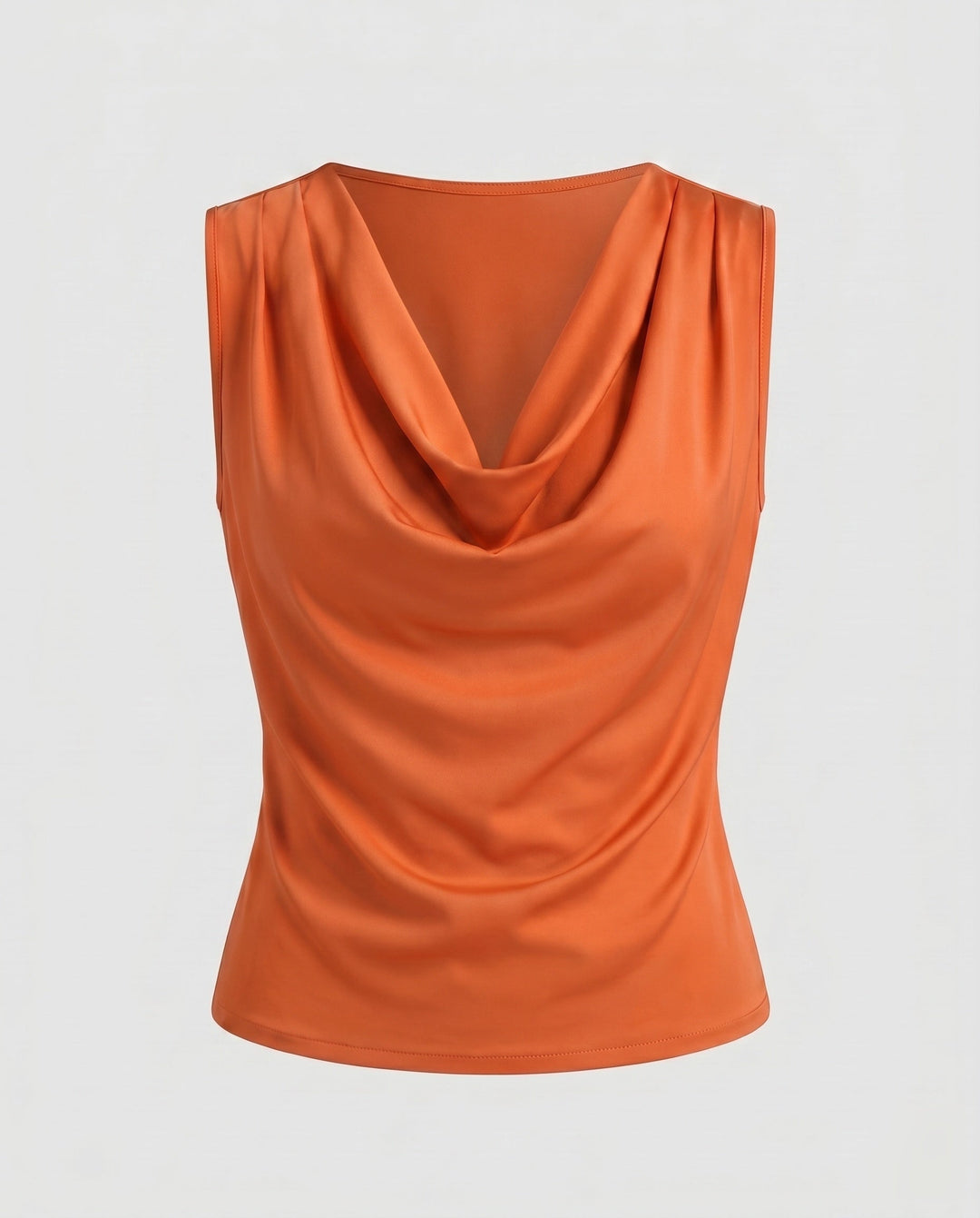 Women's Sleeveless Cowl-Neck Top