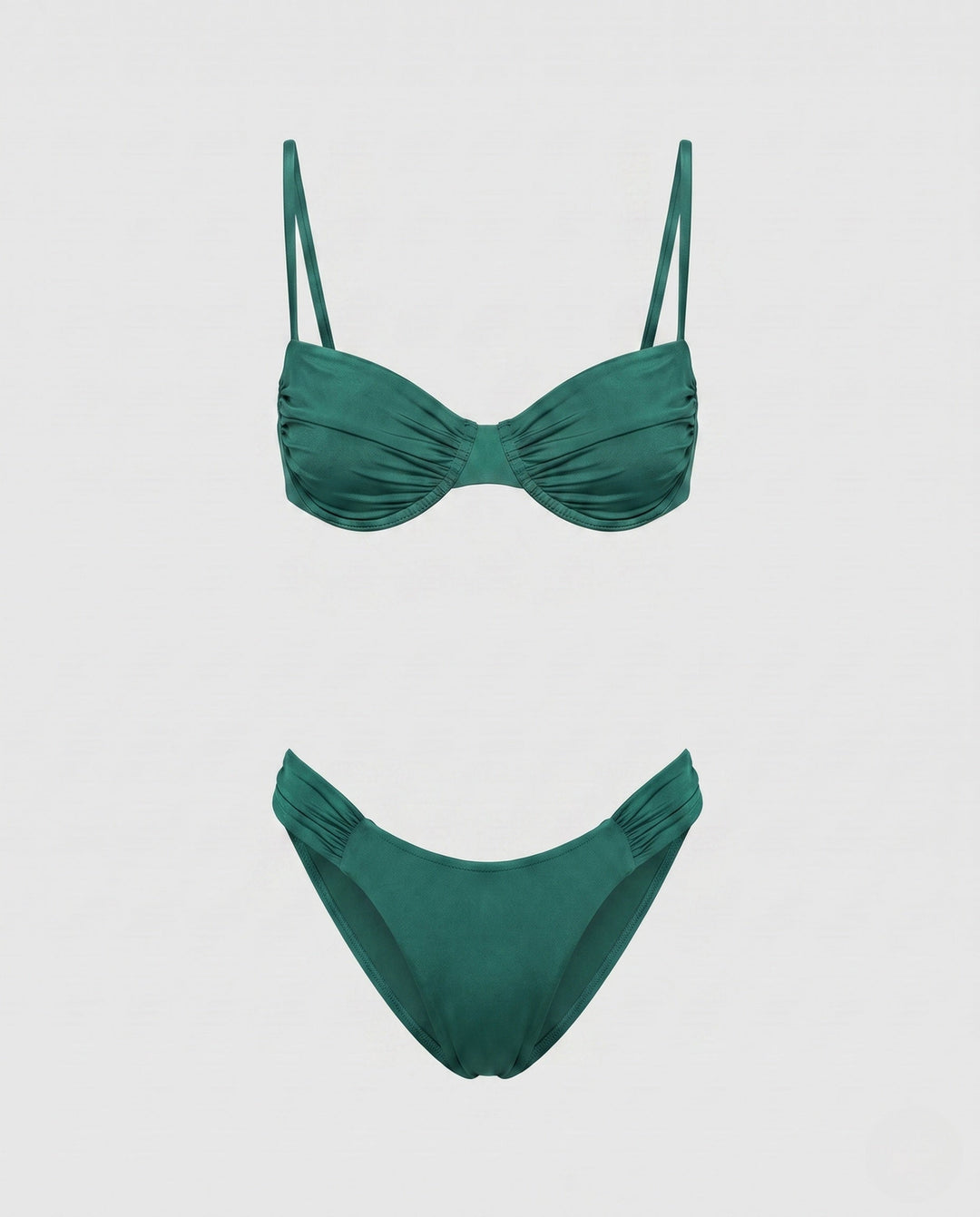 Ladies Balconette Bikini with Ruffle Details EB