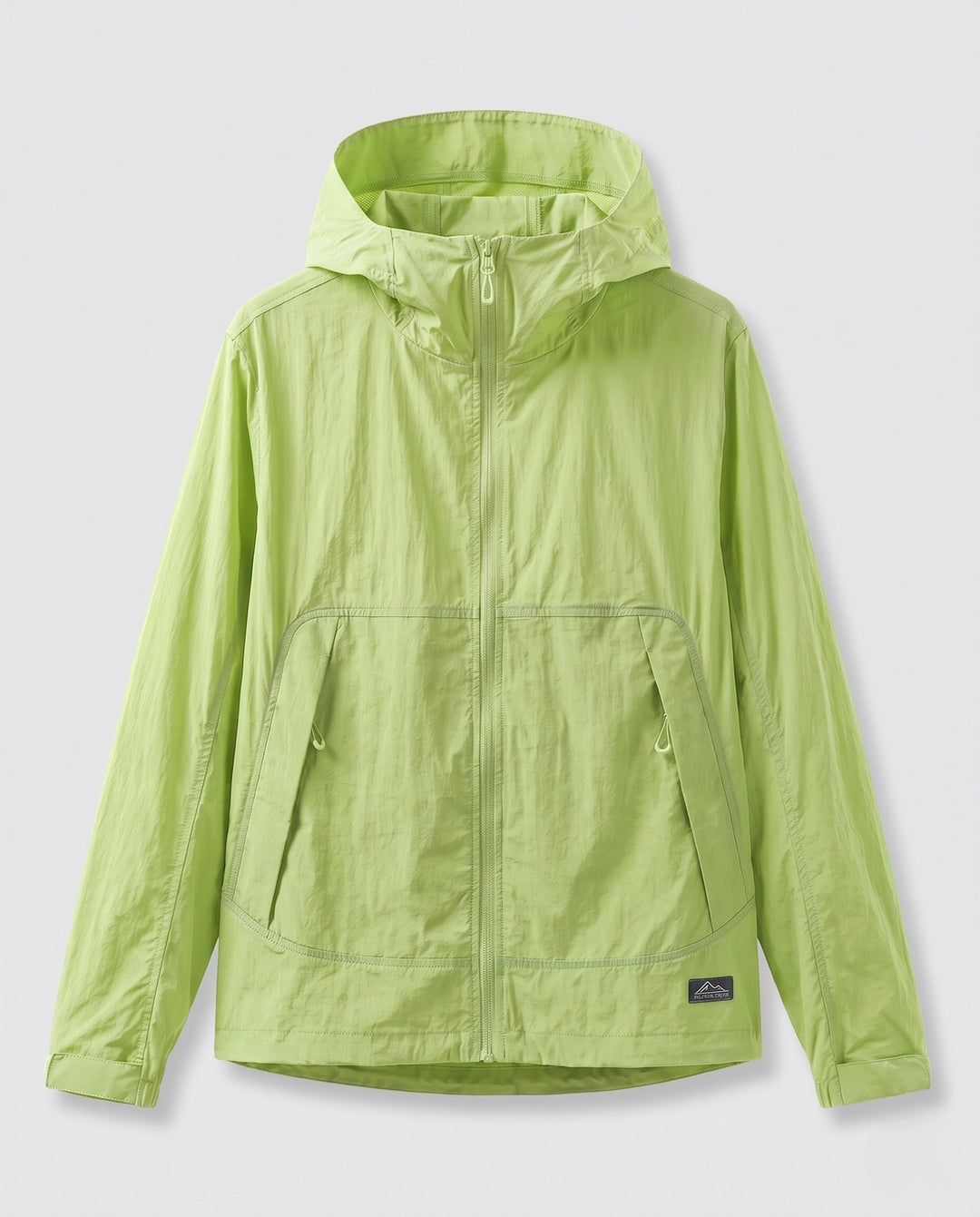 Women's Breathable Functional Jacket with Adjustable Hood and Practical Pocket Layout EB