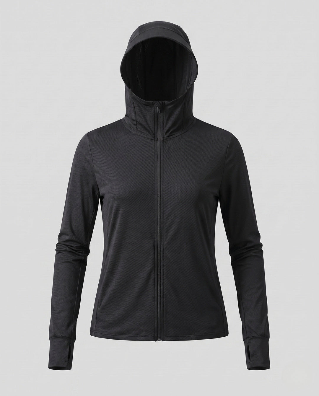 Women's Breathable Hooded Jacket Made from Innovative Material EB