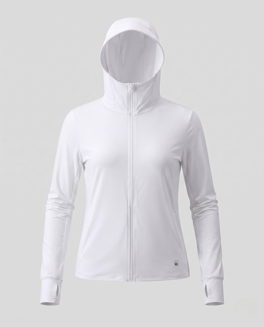 Women's Breathable Hooded Jacket Made from Innovative Material EB