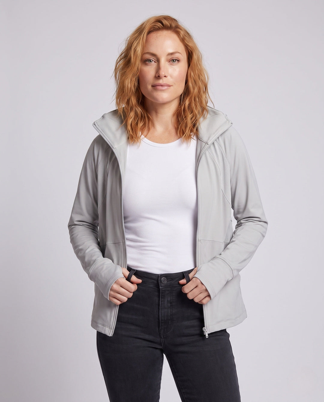 Women's Breathable Outdoor Jacket with Hood R&B