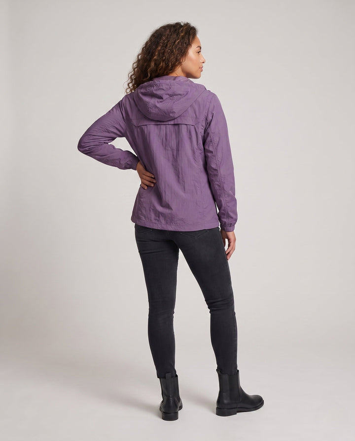 Ladies' Breathable UV Protection Jacket with Adjustable Hood R&B, view 4 - Elena Harper