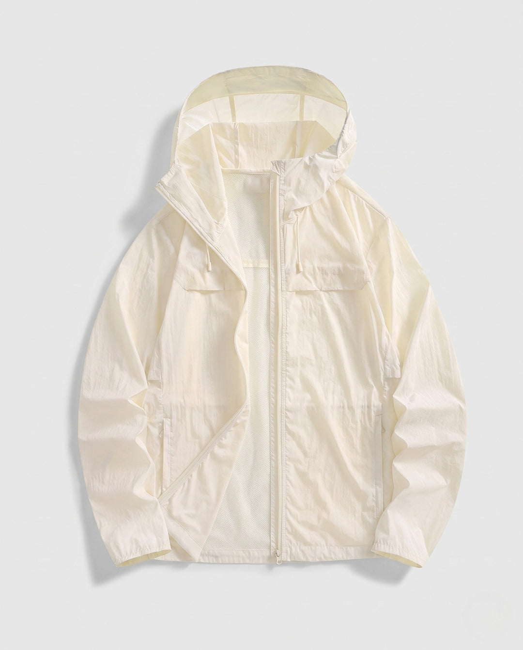 Ladies' Breathable UV Protection Jacket with Adjustable Hood R&B, view 10 - Elena Harper