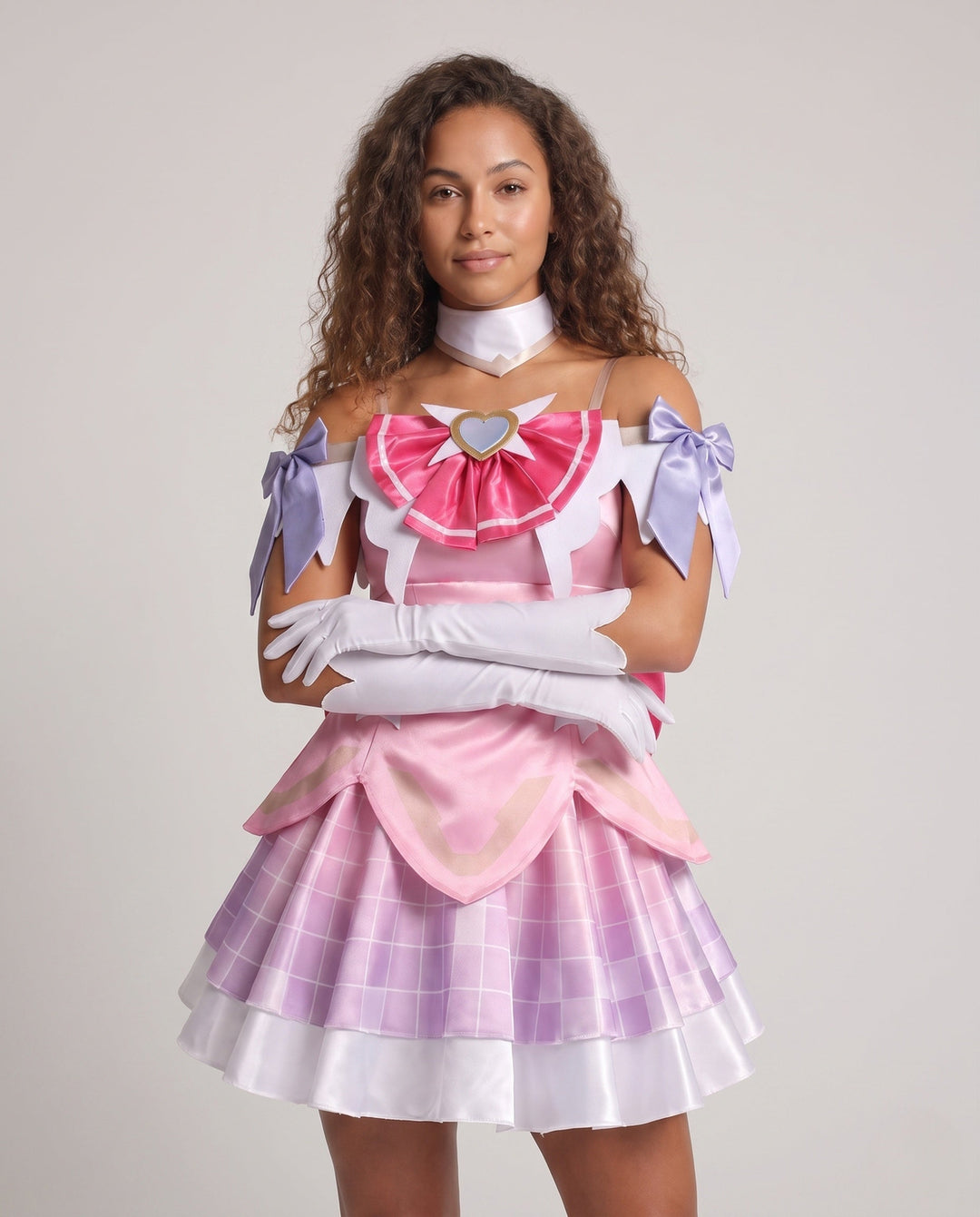 Women's Cosplay Dress with Detailed Accessories Echo Archive, view 2 - Elena Harper