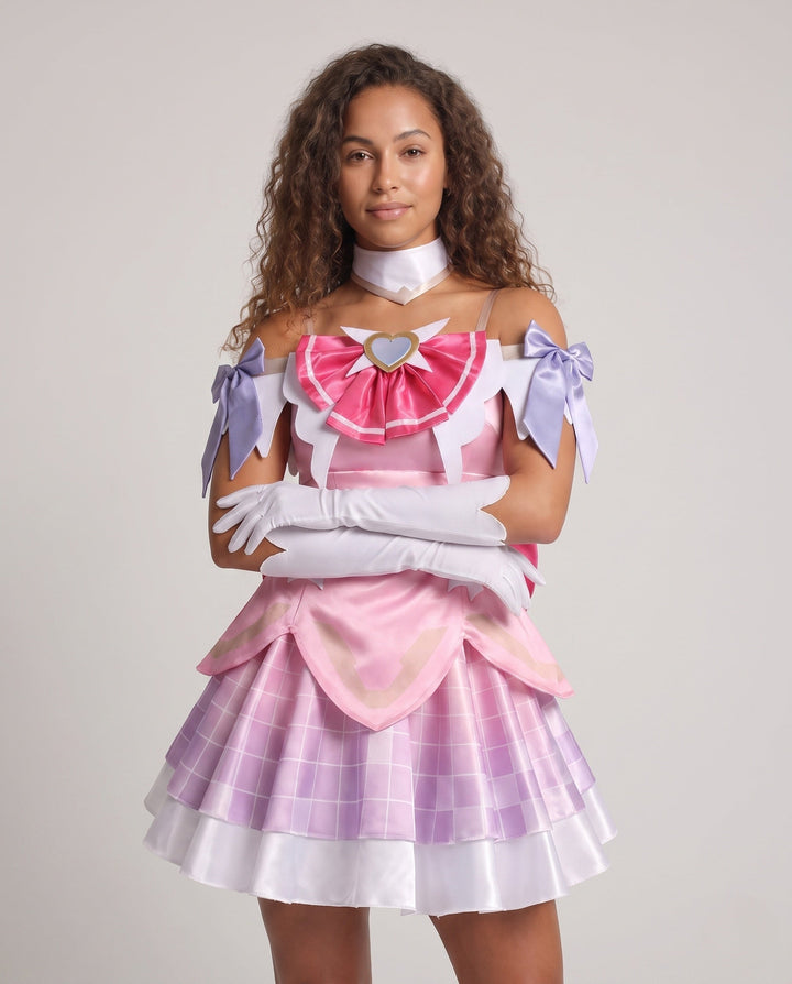 Women's Cosplay Dress with Detailed Accessories Echo Archive, view 2 - Elena Harper