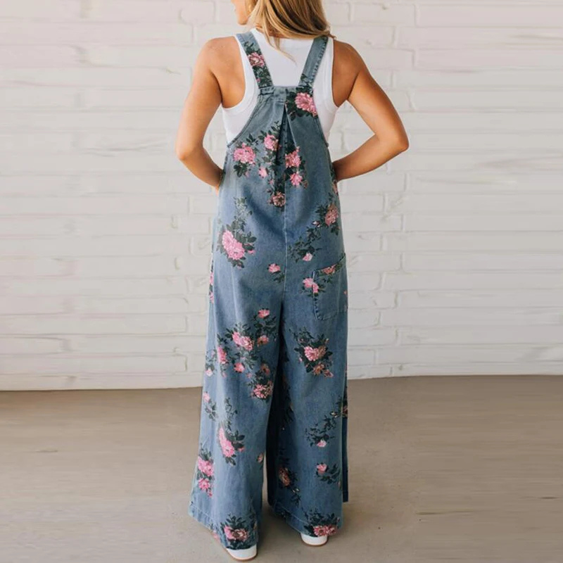 Elisabetta Relaxed Cotton Jumpsuit, view 5 - Elena Harper