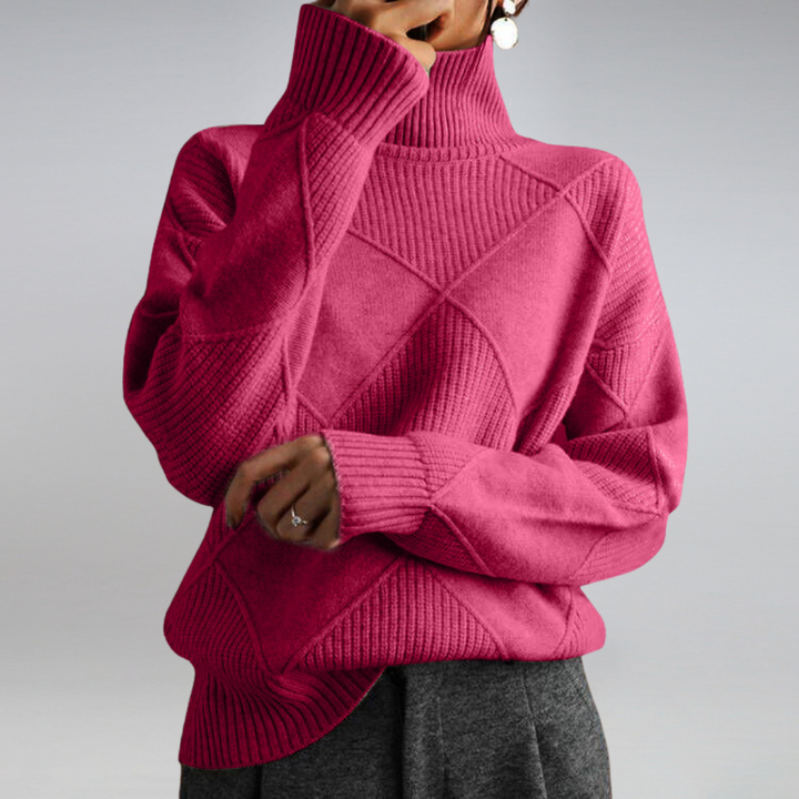 Women's Pullover | Soft & Warm with Turtleneck