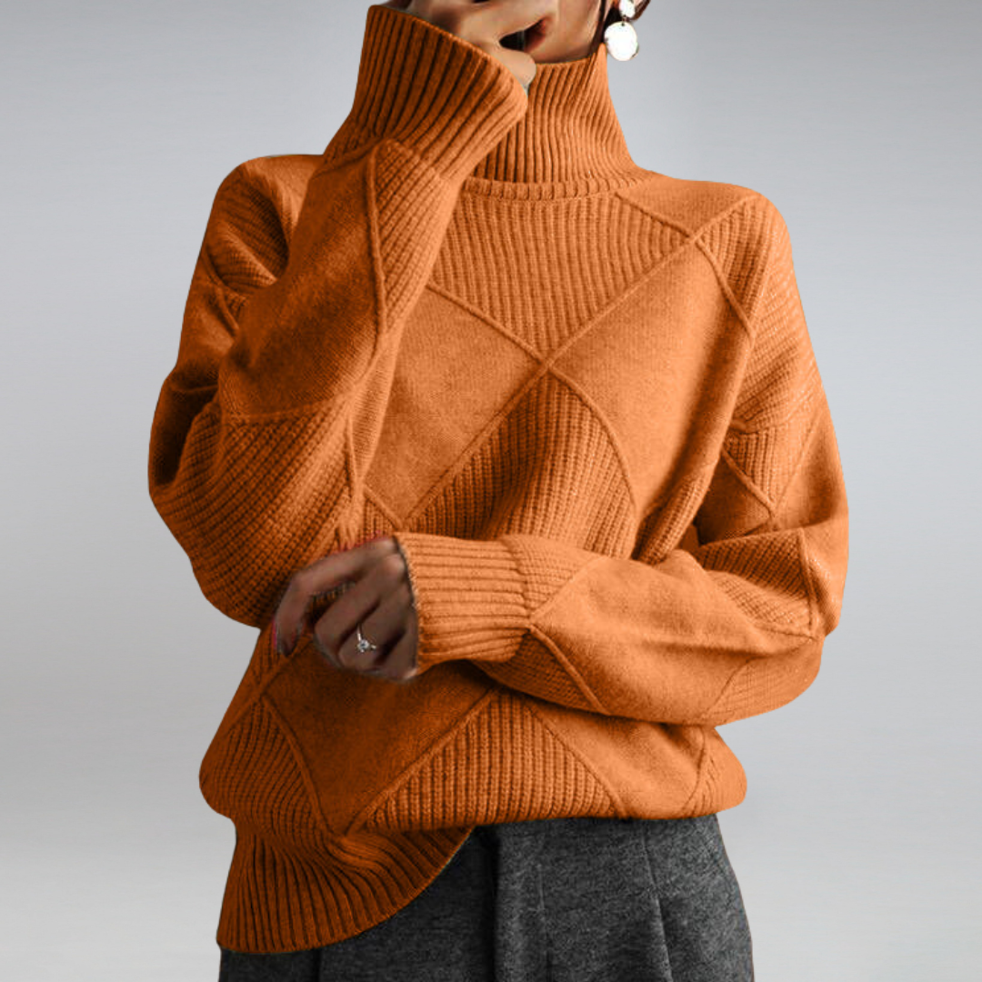 Women's Pullover | Soft & Warm with Turtleneck