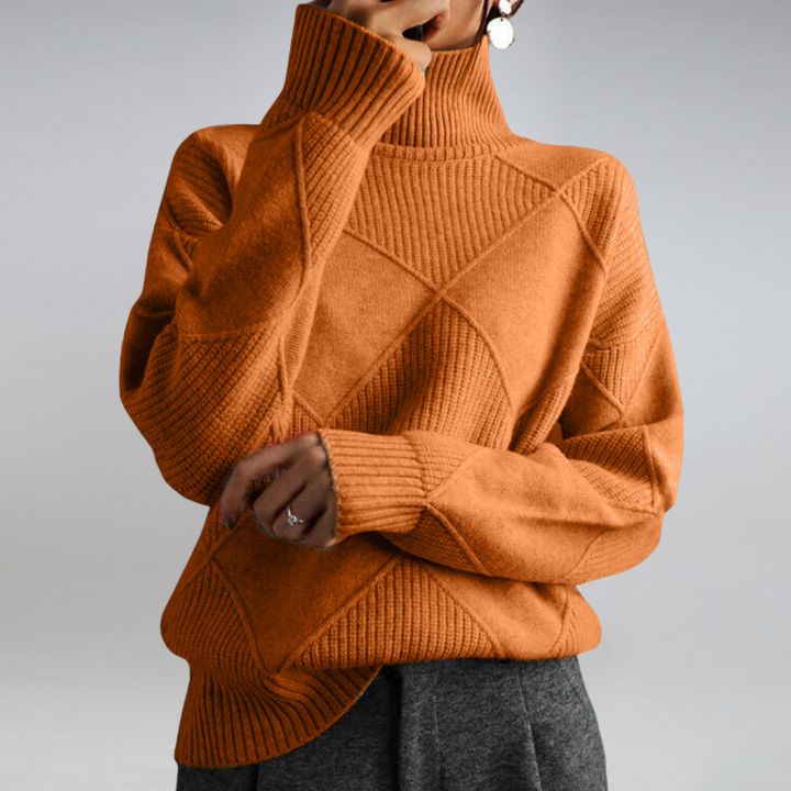 Women's Pullover | Soft & Warm with Turtleneck