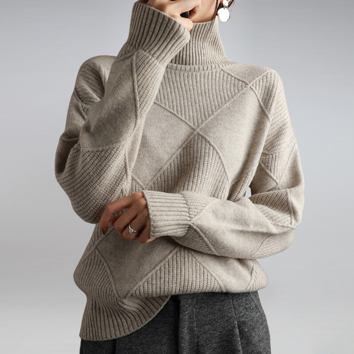 Women's Pullover | Soft & Warm with Turtleneck