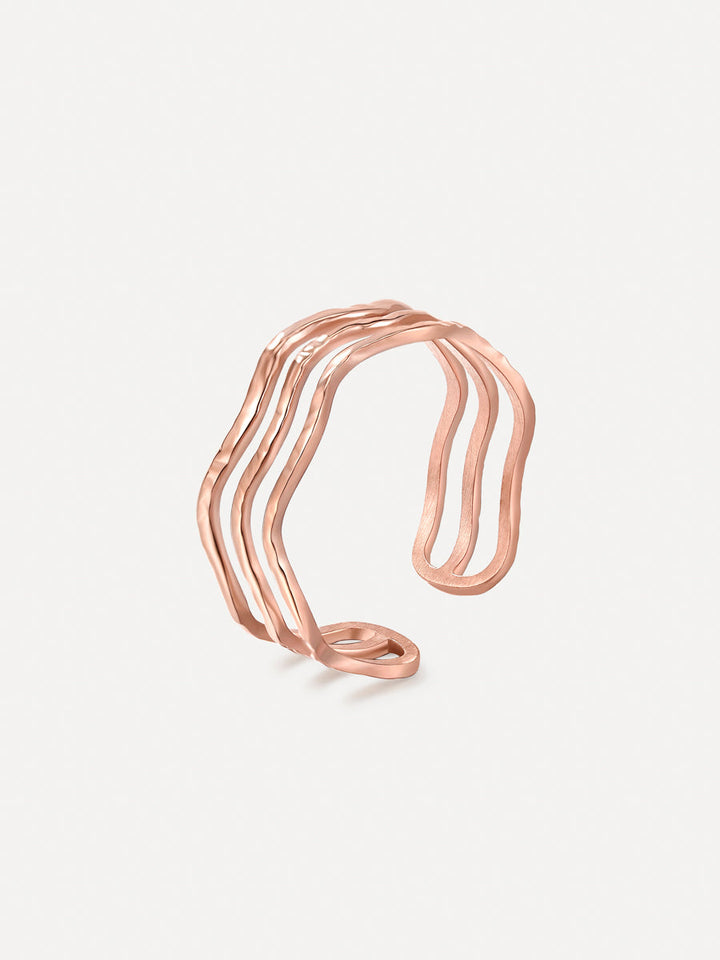 Happy Wave Ring, view 7 - Elena Harper