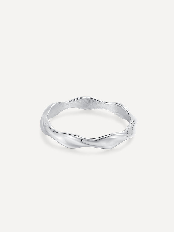 Modern Curved Design Ring