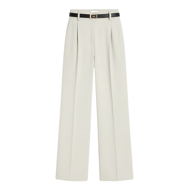 Wide-Leg Casual Trousers