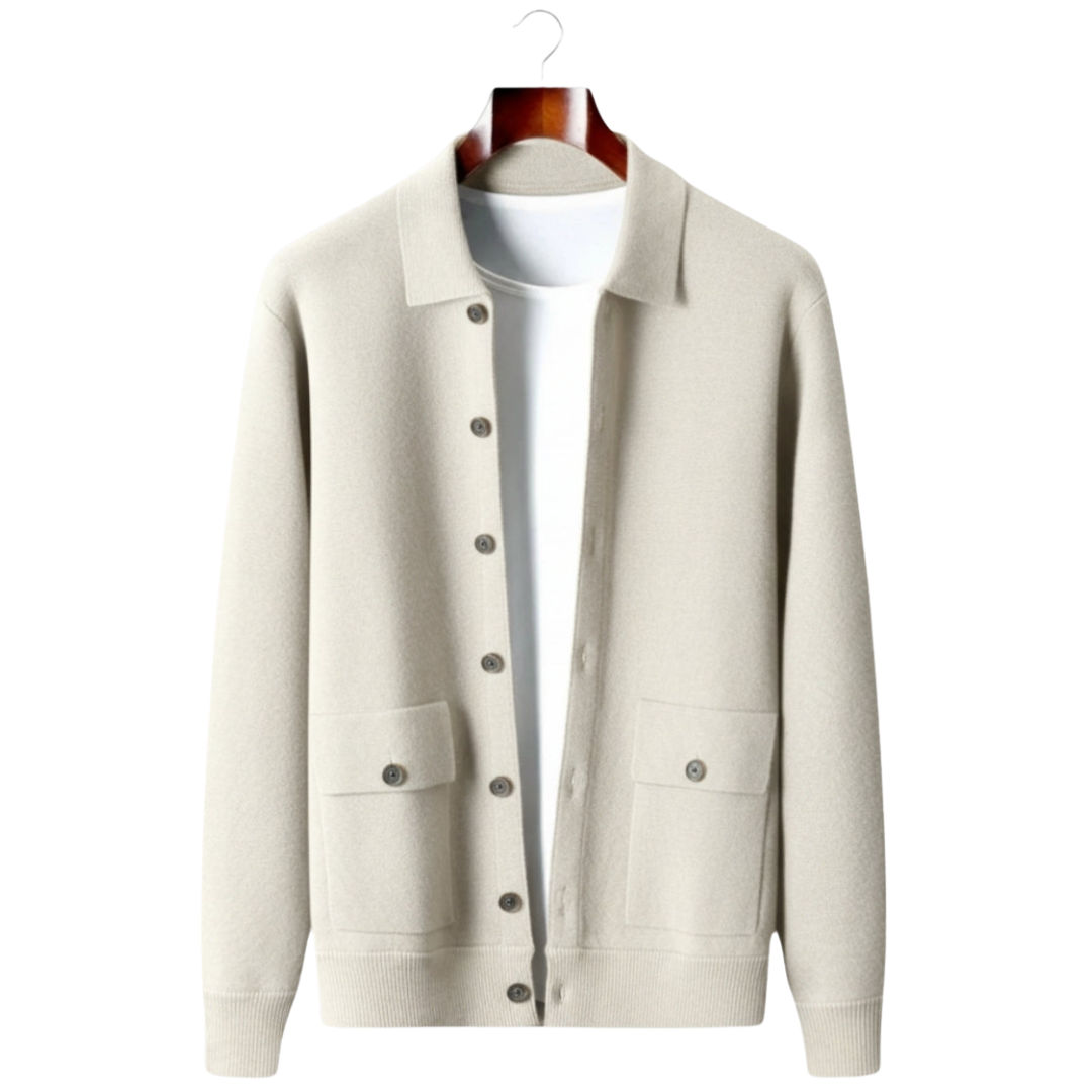 100% Cashmere Jacket, view 10 - Elena Harper