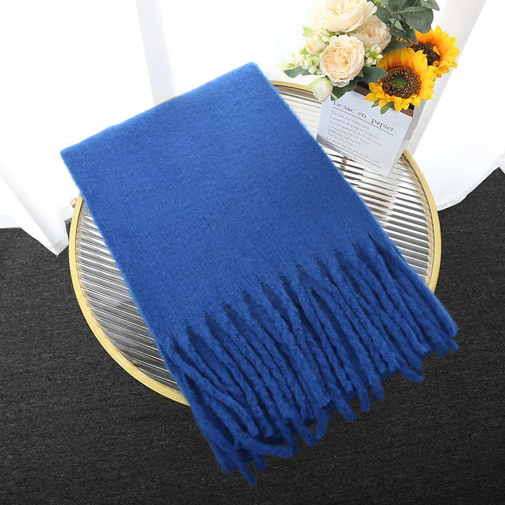 Elena Luxe Cashmere Scarf, view 6 - Elena Harper