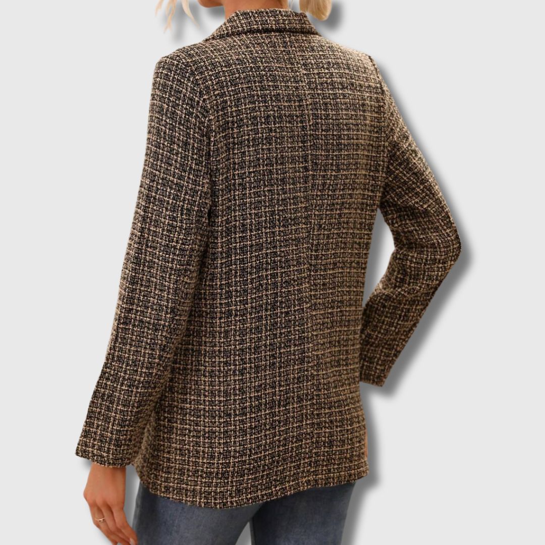 Sabine - Women's Chic Tweed Blazer Limited Edition