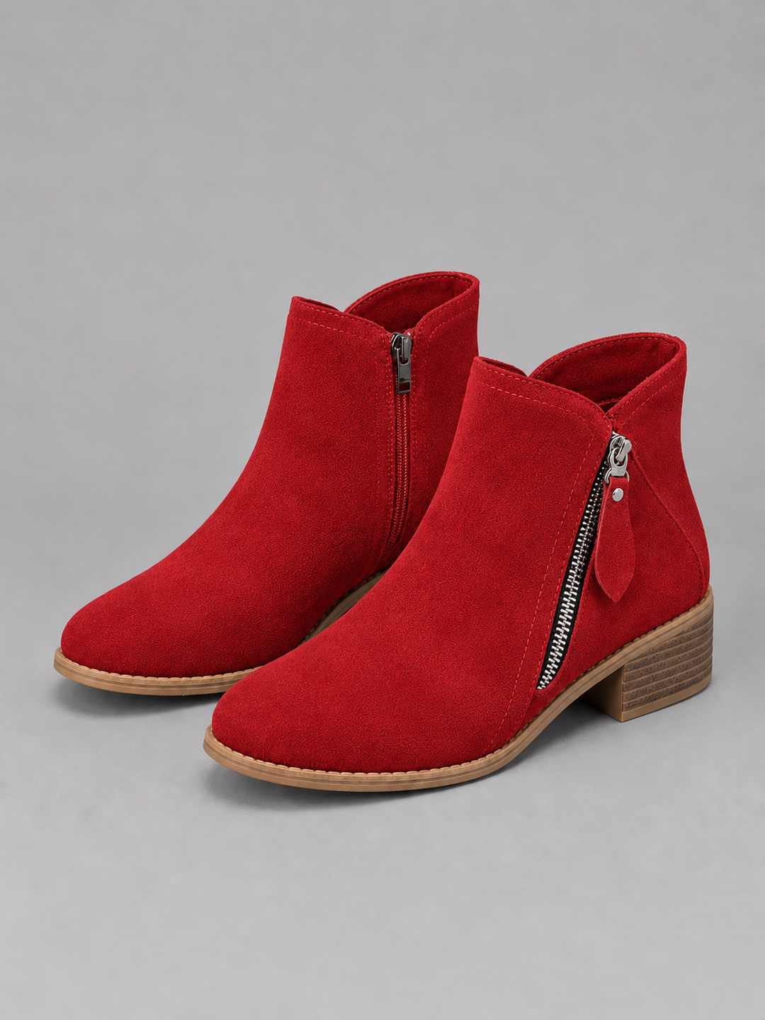 Women’s Suede Look Ankle Boots
