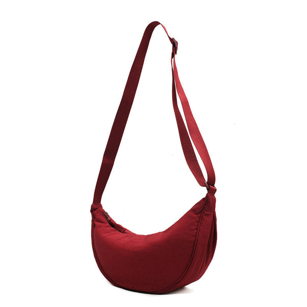 Ruime Nylon Schoudertas voor Dames