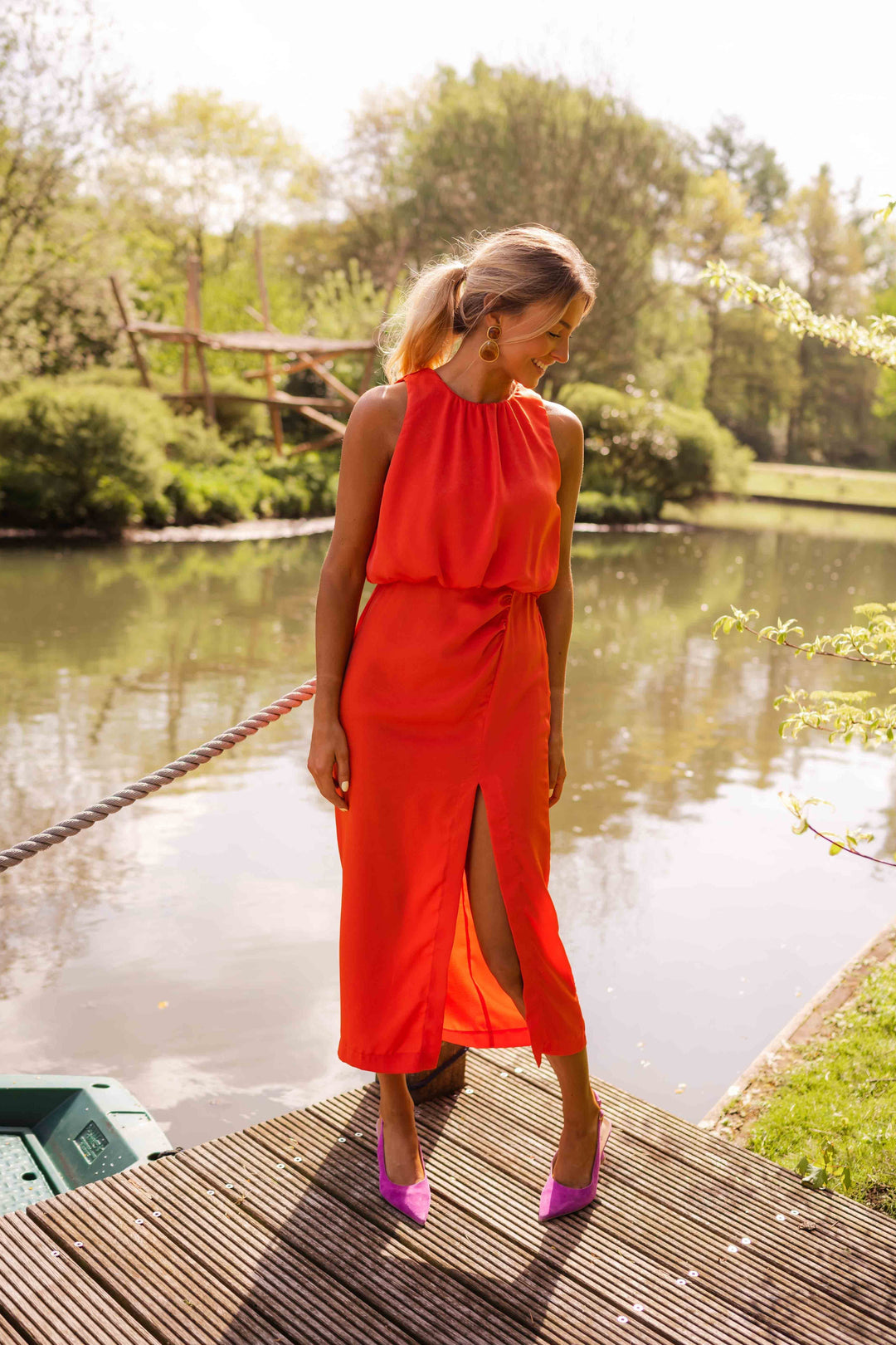 Amelina Riviera Dress - Elena Harper