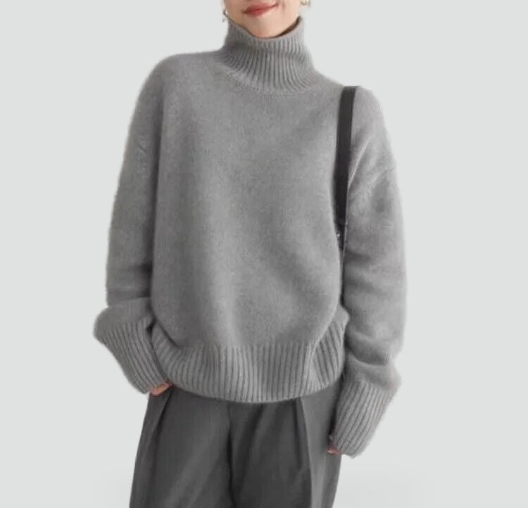 Turtleneck Sweater for Women | Lightweight & Warm