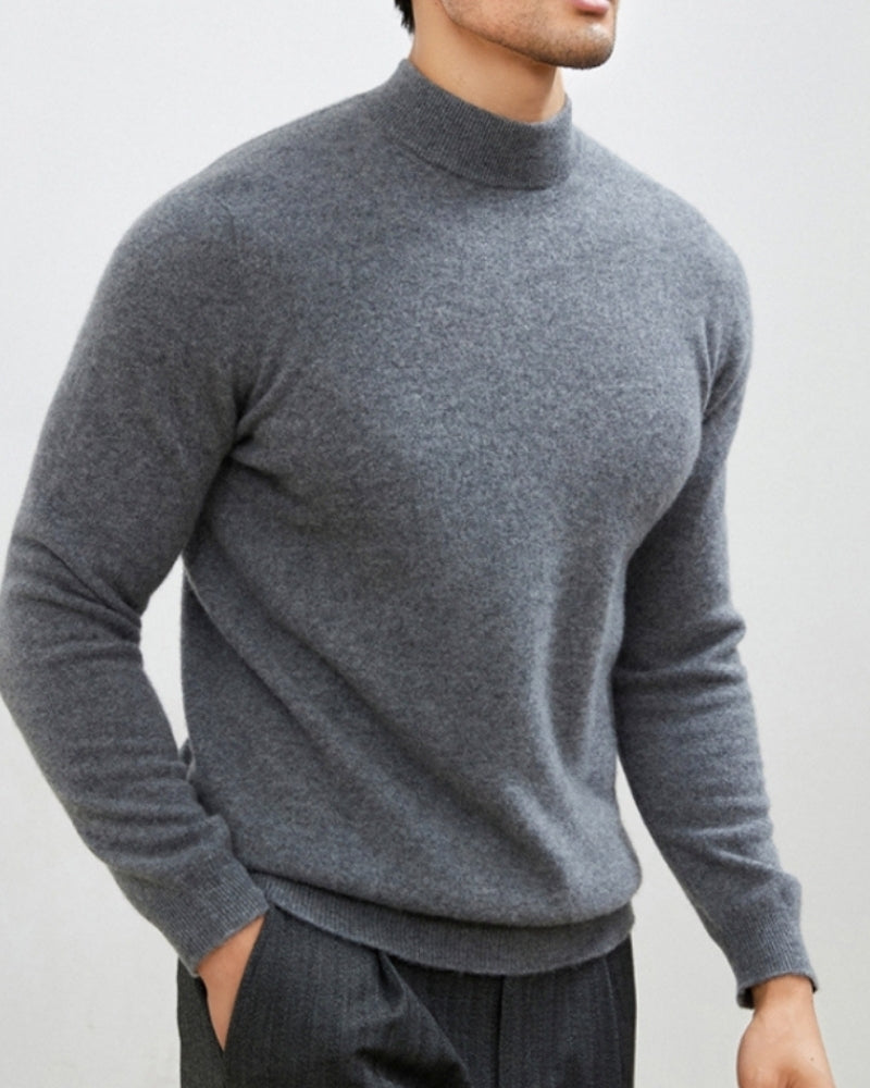 Turtleneck Sweater for Men | Shape Retaining & Breathable
