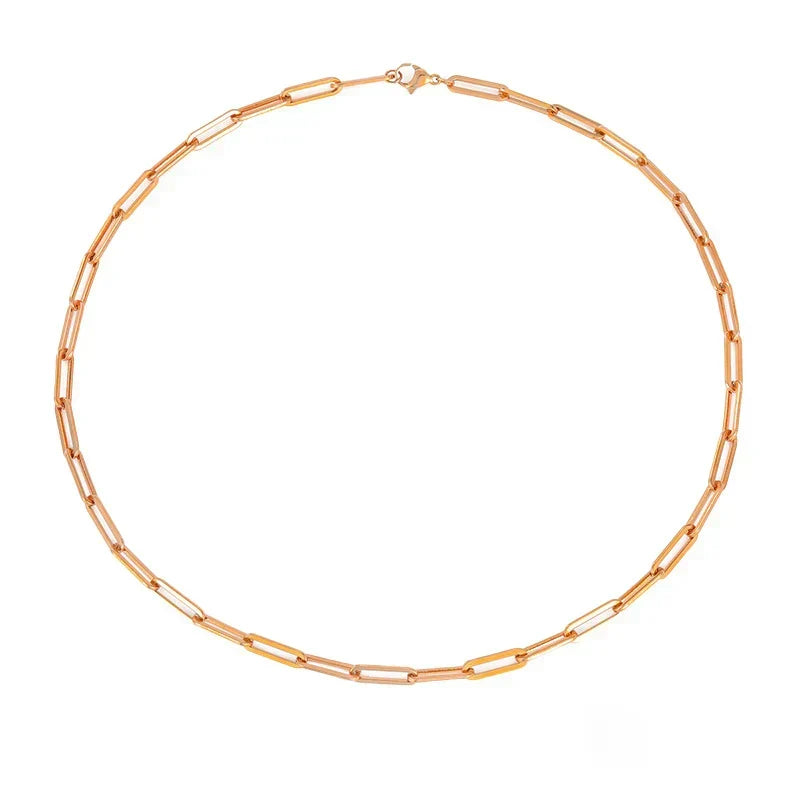 Refined white gold necklace with subtle shine