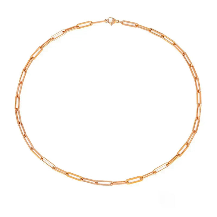 Refined white gold necklace with subtle shine