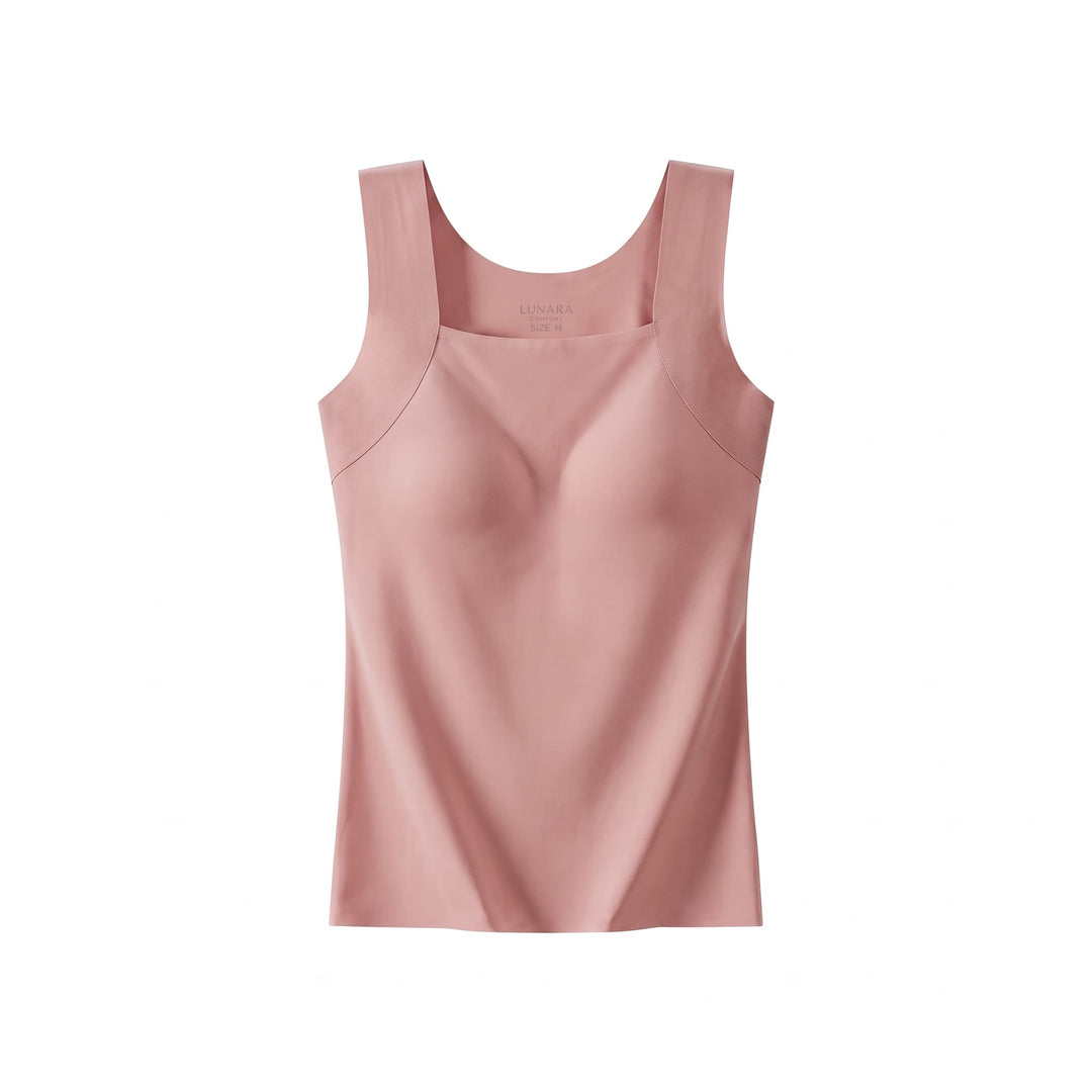 Women's Band-Free Built-In Bra Tank Top