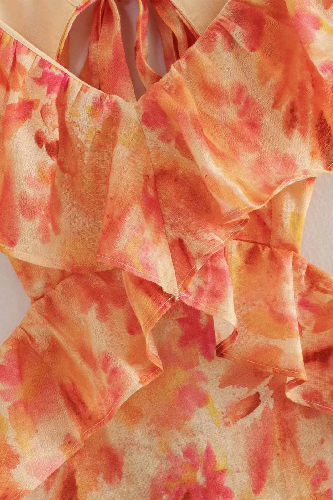 Ariella Floral Ruffle Dress - Elena Harper