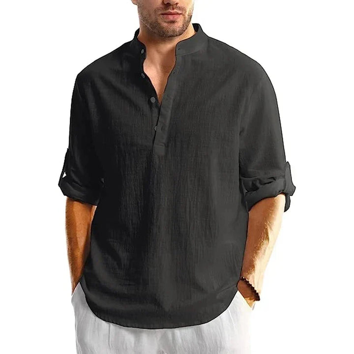 ELENA HARPER™  |  MEN'S LINEN SUMMER SHIRT