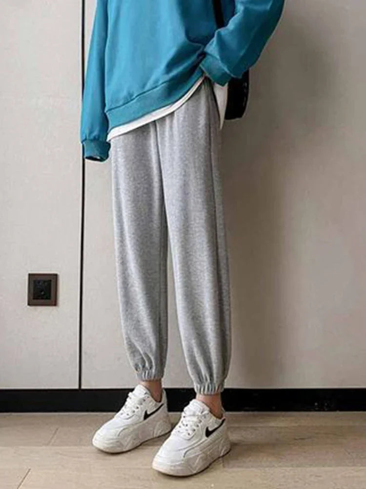 Maristella Plush Cozy Pants, view 2 - Elena Harper