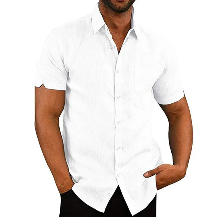 ELENA HARPER™  |  MEN'S LINEN SUMMER SHIRT