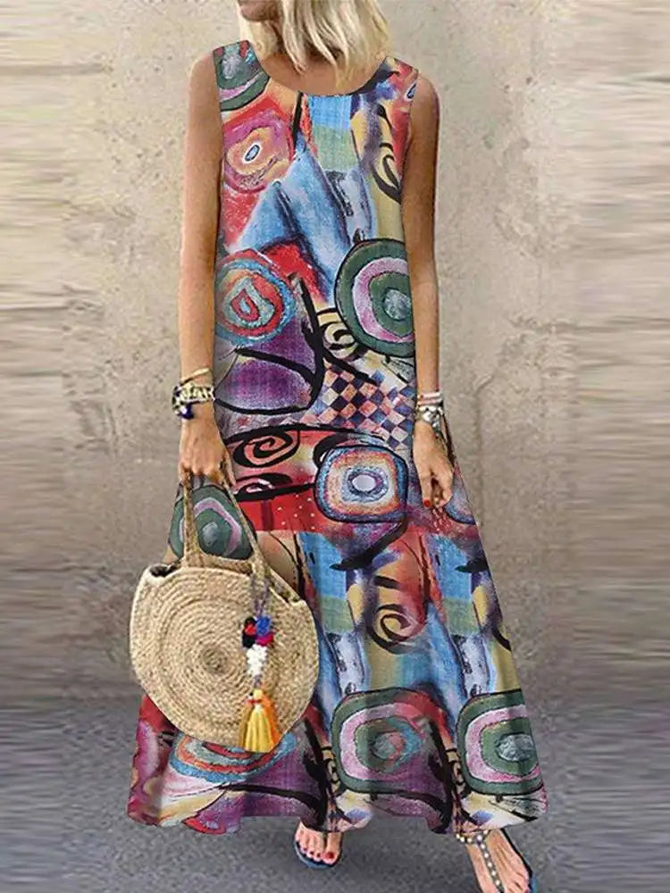 Cosetta Floral Breezy Dress - Elena Harper