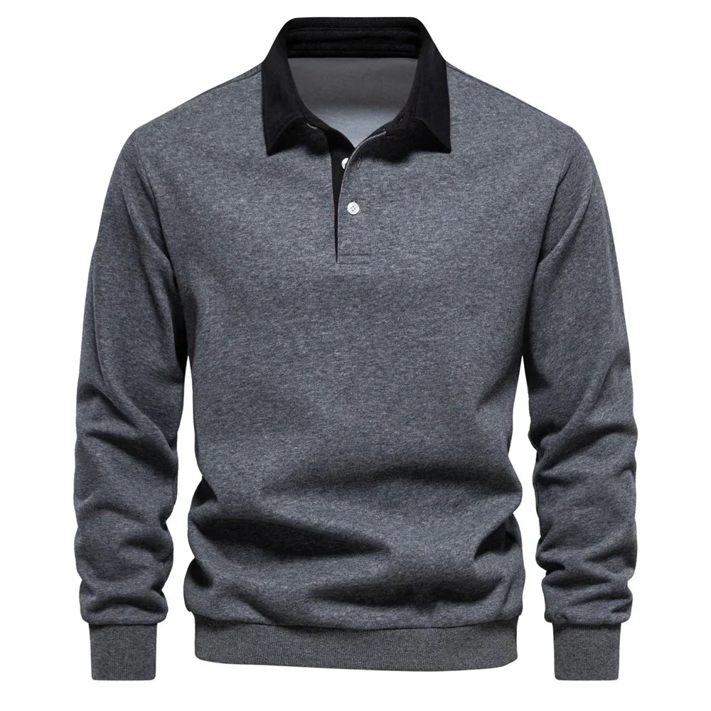 LAURENT MONACO | MEN'S POLO SWEATER